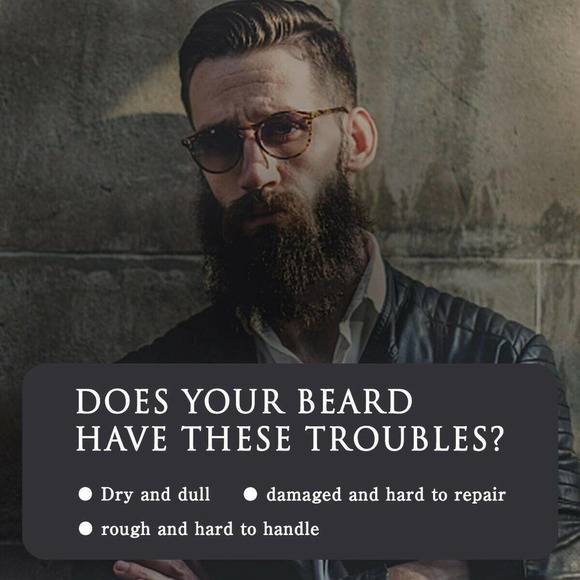 Beard Oil For MEN Hair Growth Oil Serum Mustache Grooming Growing Moisturizer US main image 9